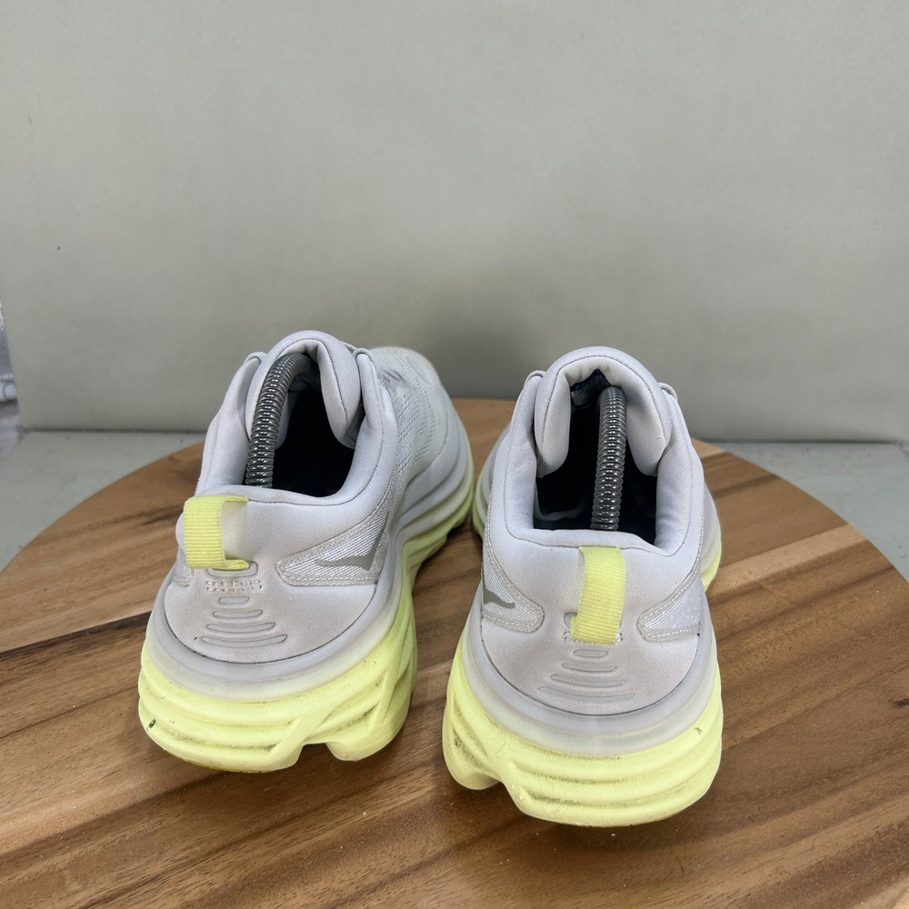 Hoka One One Womens Bondi 8 Nimbus Cloud Lunar Rock Running Shoes Size 10 B - Picture 4 of 8